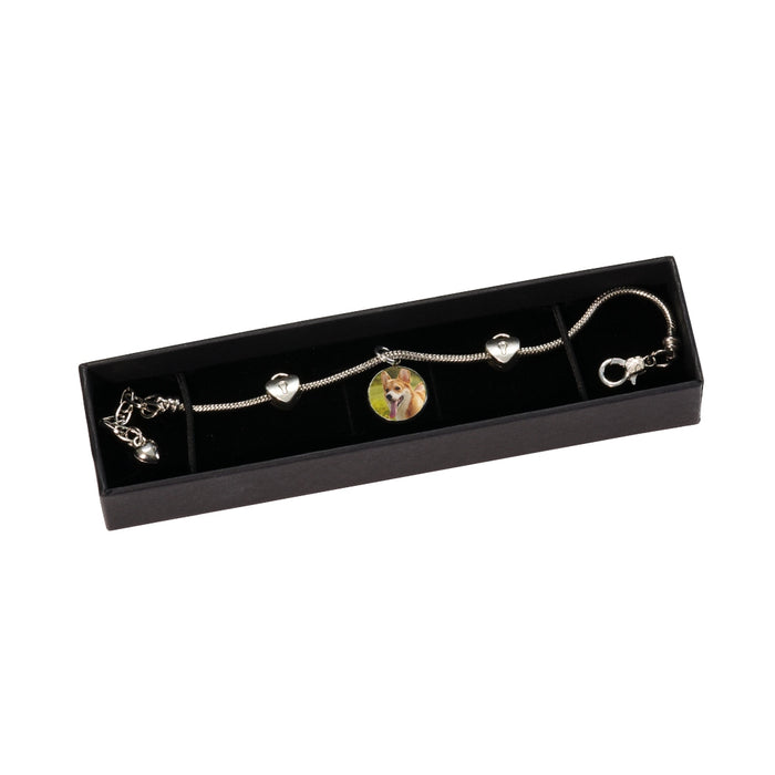 Charm Bracelet with Your Dog's Photo