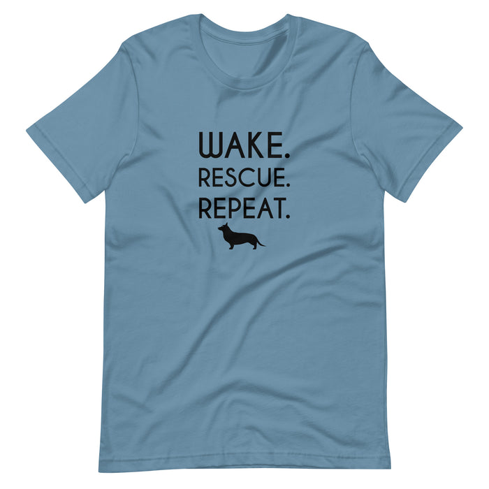 Wake, Rescue, Repeat Tee