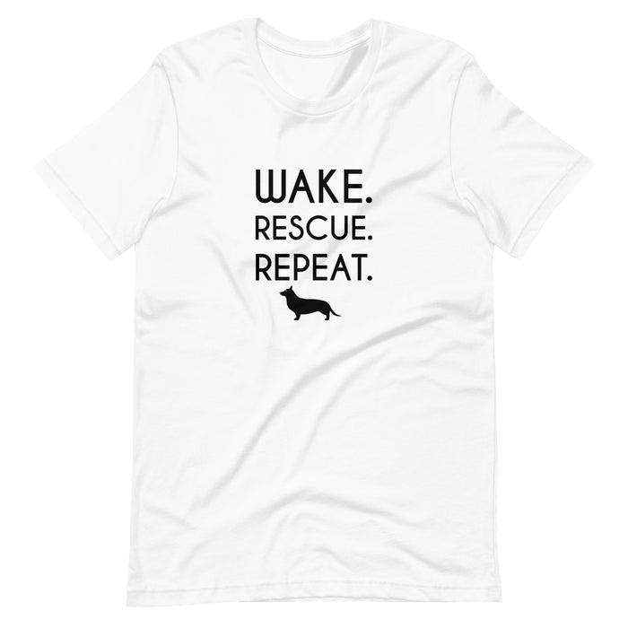 Wake, Rescue, Repeat Tee